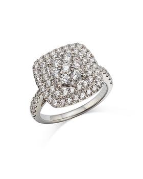 商品Bloomingdale's | Diamond Cluster Statement Ring in 14K White Gold, 1.50 ct. t.w. - 100% Exclusive,商家Bloomingdale's,价格¥37206图片