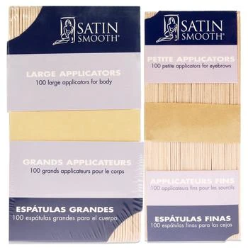 Satin Smooth | Large Applicators by Satin Smooth for Women - 100 Pc Sticks,商家Premium Outlets,价格¥130