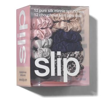Slip | Slip Pure Silk Minnie Scrunchies商品图片,