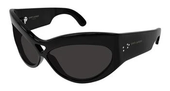 Black Cat Eye Ladies Sunglasses SL 73 001 67,价格$209.99