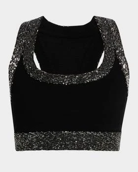 A.L.C. | Elle Embellished Bra Top,商家Neiman Marcus,价格¥1930