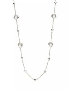 Ippolita | Lollipop Sterling Silver & Clear Quartz Ball and Stone Multi-Station Necklace,商家Saks Fifth Avenue,价格¥5117