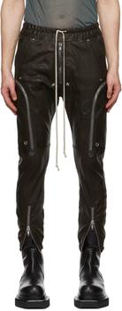 rick owens男裤, Rick Owens | Black Bauhaus Leather Pants商品图片 额外8.5折, 额外八五折