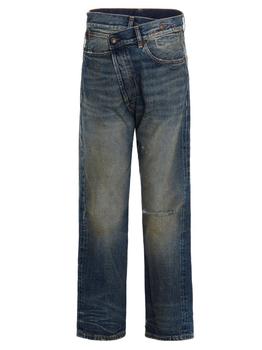 秋装Crossover Culture, R13 | R13 Crossover Distressed Jeans商品图片 3.8折