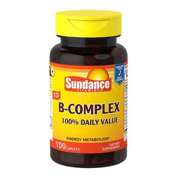 推荐Sundance Vitamins B-Complex 100% Daily Value, 100 Count商品