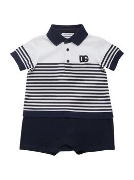 推荐Striped Cotton Jersey Romper商品