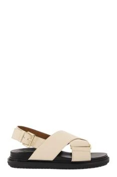 Marni | Fussbett leather sandal CZ002201 00W11,商家La Vita HK,价格¥2346