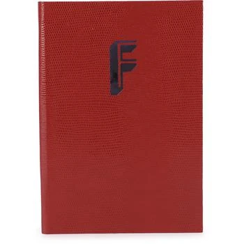 Sloane Stationery | Letter f designer notebook in red,商家BAMBINIFASHION,价格¥297