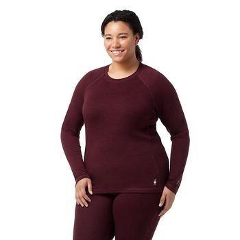 推荐Women's Classic Thermal Merino Base Layer Crew Top - Plus商品