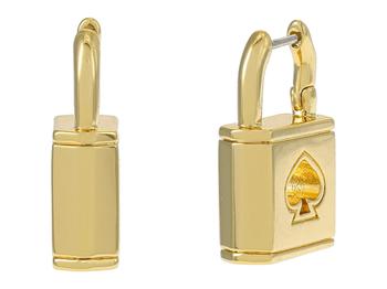 Kate Spade, Kate Spade | Lock and Spade Lock Hoop商品图片 6.2折