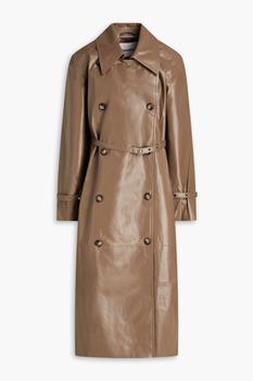商品Nanushka | Beda faux leather trench coat,商家THE OUTNET US,价格¥5875图片