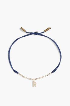 推荐14-karat gold and cord bracelet商品