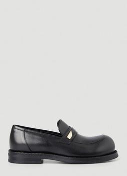 Martine Rose | Bulb Toe Loafers in Black商品图片,5.5折