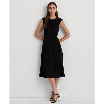 Ralph Lauren | Women's Bubble Crepe Cap-Sleeve Dress 