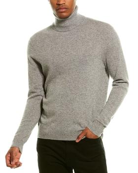商品Qi Solid Cashmere Turtleneck Sweater图片