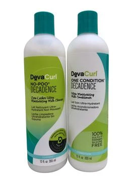 推荐DevaCurl No Poo Decadence Cleanser & One Conditioner Decadence Set 12 OZ Each商品