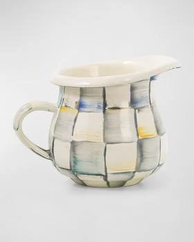 MacKenzie-Childs | Sterling Check Enamel Little Creamer,商家Neiman Marcus,价格¥459