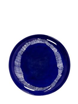 商品SERAX | Set Of 2 Dark Blue Striped Plates,商家LUISAVIAROMA,价格¥469图片