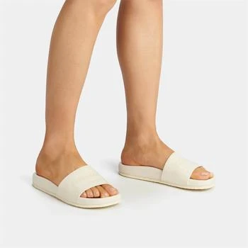 推荐Coach Women's Alexis Leather Slide Sandals商品