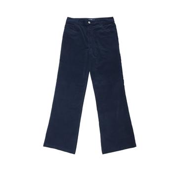 紧身裤男新款, New Man | New Man Velvet Stretch Flared Jean Trousers - Navy商品图片 