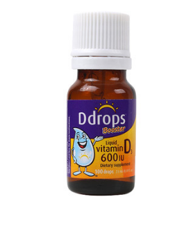商品Ddrops | 加拿大ddrops维生素D3滴剂1岁以上婴幼儿液体补钙600IU2.8ml100滴,商家LUCKY FOLLOW,价格¥116图片