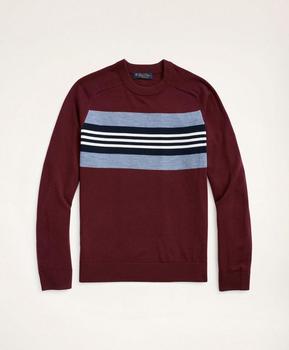 Brooks Brothers | Merino Collegiate Stripe Sweater商品图片,3.3折