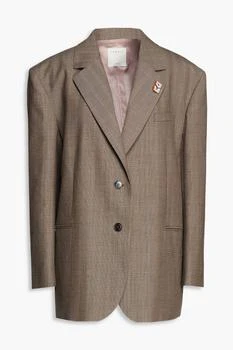 Sandro | Fergie herringbone woven blazer,商家THE OUTNET US,价格¥2026