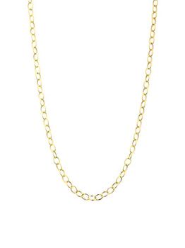 商品Chains 18K Gold Medium Link Long Necklace图片