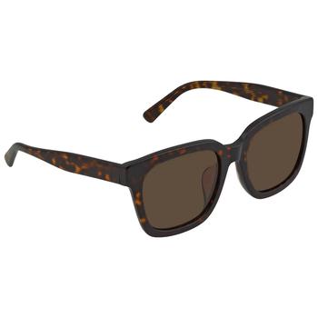 MCM | Brown Gradient Rectangular Ladies Sunglasses MCM610SA 214 56商品图片,2.7折