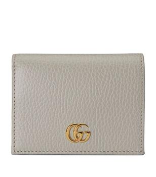 Gucci | Leather GG Marmont Bifold Wallet商品图片,