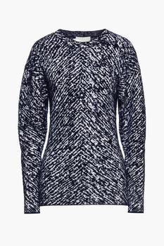 3.1 Phillip Lim | Herringbone jacquard-knit wool-blend sweater商品图片,3折