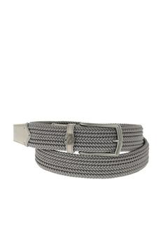 zegna皮带, Zegna | Ermenegildo Zegna Men's Grey Other Materials Belt商品图片 