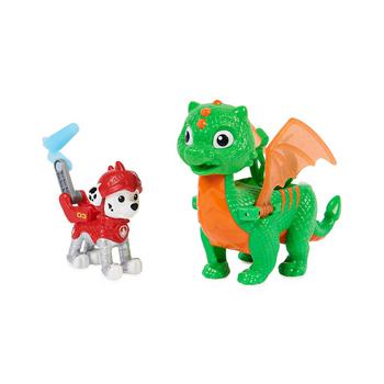 商品Paw Patrol | Rescue Knights Marshall and Dragon Jade Action Figures Set, Kids Toys for Ages 3 and up,商家Macy's,价格¥68图片