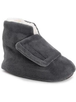 MUK LUKS | ADJUSTABLE BOOTIE SLIPPER Mens Shearling Comfort Bootie Slippers,商家Premium Outlets,价格¥312
