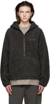 essentials hoodie, Essentials | Black Polyester Hoodie商品图片 额外8.5折, 额外八五折