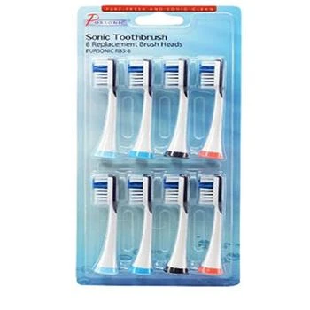 PURSONIC | 8 Pack Brush Heads Replacement (S500/S520/S522),商家Premium Outlets,价格¥197