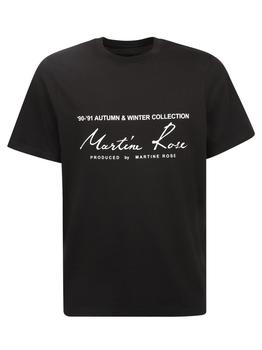 Martine Rose | Martine Rose Logo Printed Crewneck T-Shirt商品图片,5.7折起