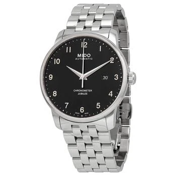 MIDO | Baroncelli Jubilee Automatic Chronometer Black Dial Men's Watch M0376081105200 3.1折, 满$200减$10, 独家减免邮费, 满减