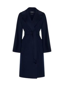 max mara weekend好用吗, Weekend Max Mara | Weekend Max Mara Kimono-Sleeved Belted Coat商品图片 