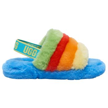 ugg童鞋, UGG | UGG Fluff Yeah Slide - Girls' Grade School商品图片 3.9折