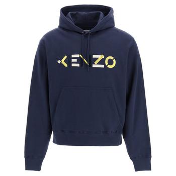 推荐Kenzo FA65SW3004MD.76 Mens Navy Hoodie商品