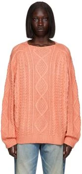 Essentials | Pink Raglan Sweater,商家SSENSE,价格¥808