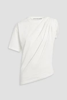 推荐Draped cotton-jersey T-shirt商品