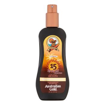 product Australian Gold Spf#15 Spray Gel With Instant Bronzer, 8 Oz image