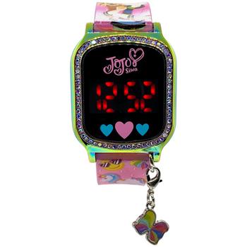 Accutime | Kid's Jojo Siwa Pink Silicone Strap Touchscreen Watch 36x33mm商品图片,7折