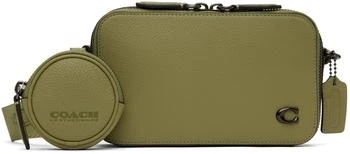 Coach | Green Charter Slim Crossbody Bag,商家Ssense US,价格¥1660