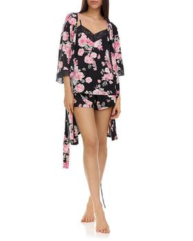 Flora Nikrooz, Flora Nikrooz | Ava Three Piece Sleep Set商品图片 2.8折