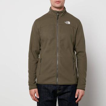 北面新款, The North Face | The North Face Men's 100 Glacier Full Zip Fleece - New Taupe Green商品图片 6折