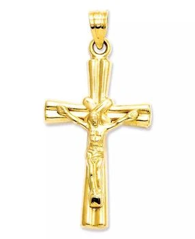 Macy's | 14k Gold Charm, Reversible Crucifix Cross Charm,商家Macy's,价格¥797