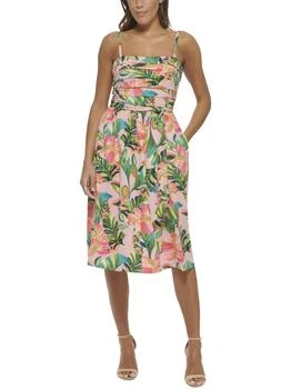 Kensie | Womens Floral Pleated Midi Dress 4.6折起